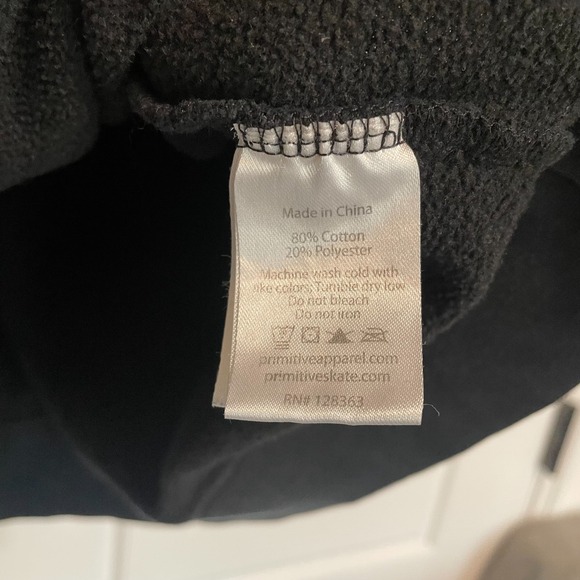 Primitive Skateboarding All Over Print Pullover‎ Hoodie Sweatshirt - Picture 4 of 7